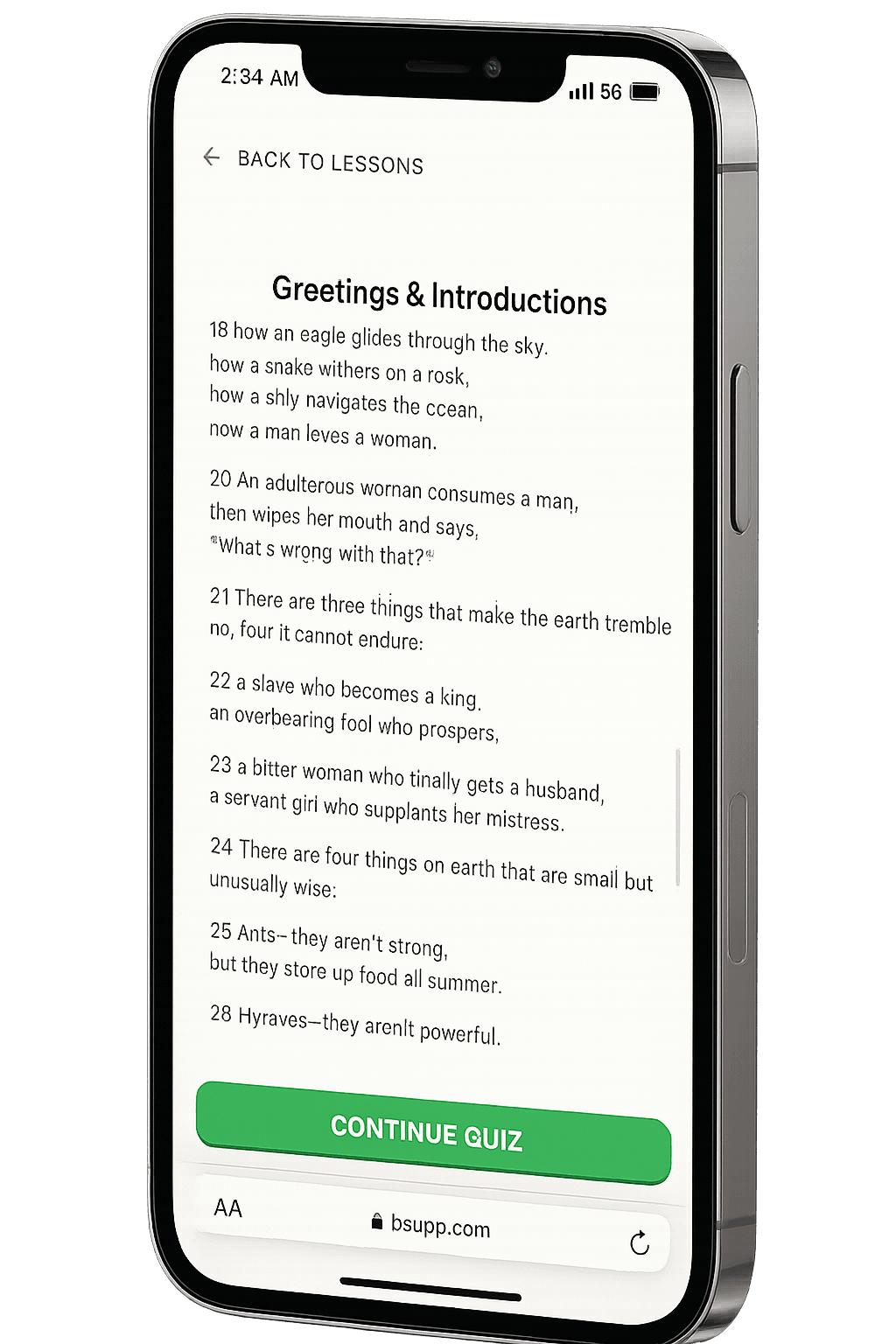Bible app preview